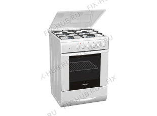 Плита (духовка) Gorenje K7304W-A (171611, K44D1-244VD) - Фото